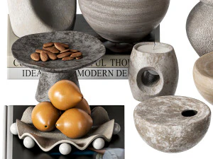 Set decorativo 06 Modello 3D