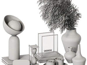 Decorative set 07 3D Model