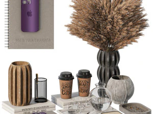 Set decorativo 08 Modello 3D