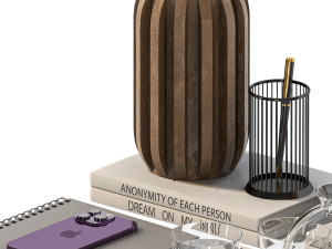 Decorative set 08 3D Model