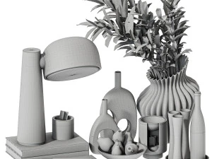 Decorative set 09 3D Model