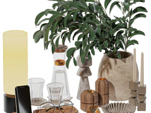 Decorative set 10 3D Model