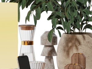 Decorative set 10 3D Модель