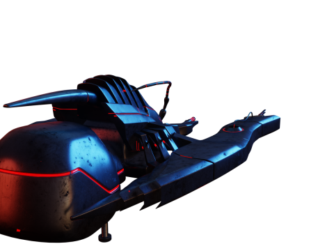Alien Spaceship Modèle 3D