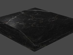 Black Marble block Modello 3D