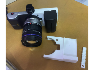 External Battery Plate for BMPCC 1080 - Blackmagic Pocket Cinema Camera Original 1080 Modèles 3D en vedette