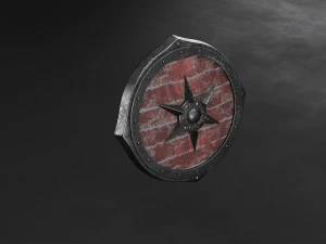 Viking Shield 3D Model