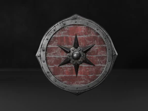 Viking Shield 3D Model