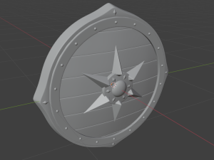 Viking Shield Modèle 3D