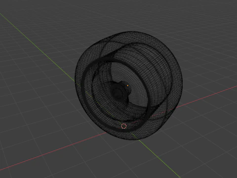 F1 Pirelli P Zero Tire 3D Model