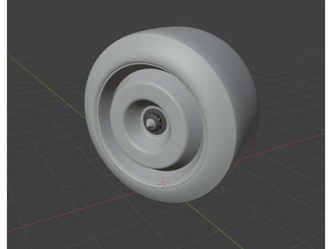 F1 Pirelli P Zero Tire 3D Modell