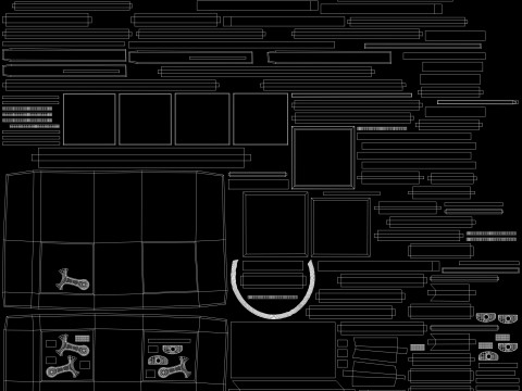 Platform kayu tiang gantungan Model 3D