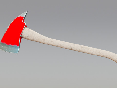 Fire equipment set 3D Модель