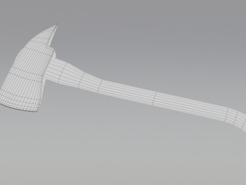 Fire equipment set 3D Модель