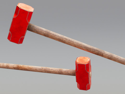 Fire equipment set 3D Модель