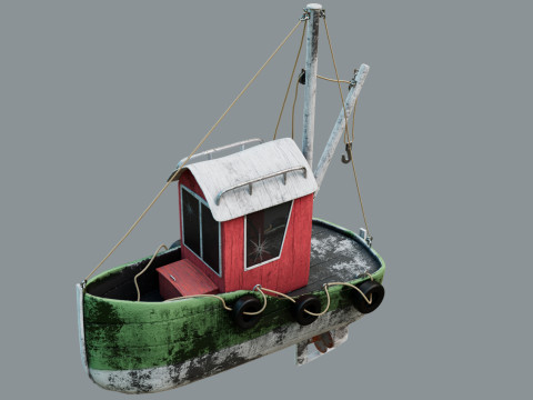 Tug boat Modelo 3D