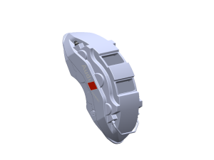 AUDI Ceramic Premium Brake Caliper 3D 模型