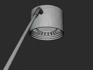 Sampei Floor Lamp Davide Groppi 3D Modèle 3D