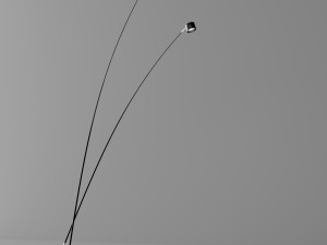 Sampei Floor Lamp Davide Groppi 3D Modèle 3D