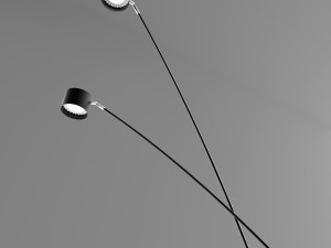 Sampei Floor Lamp Davide Groppi 3D Modèle 3D