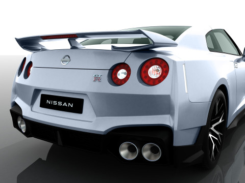 NISSAN GT-R 2025 3D 모델