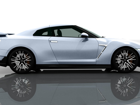 NISSAN GT-R 2025 3D 모델