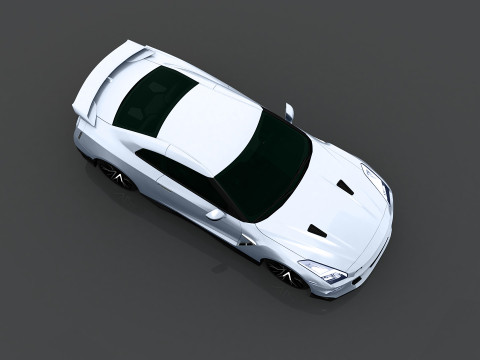 NISSAN GT-R 2025 3D 모델