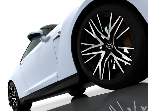 NISSAN GT-R 2025 3D 모델