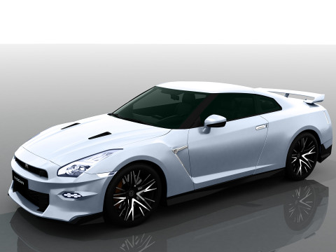 NISSAN GT-R 2025 3D 모델