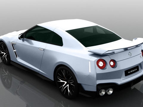NISSAN GT-R 2025 3D 모델