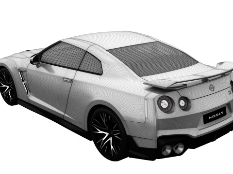 NISSAN GT-R 2025 3D 모델