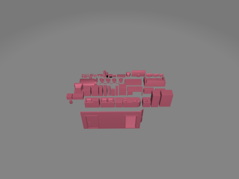 House Furniture pack 3D Модель
