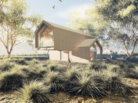 Winner of TinyHouse Competition 2021 3D Model