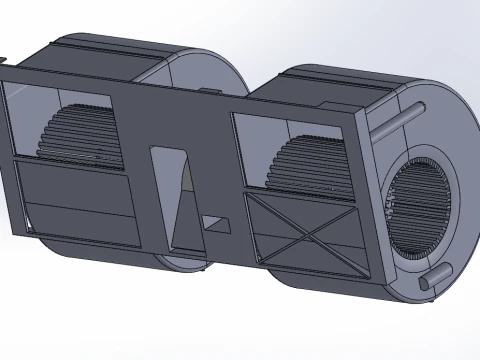 Exhaust fan motor 3D Model