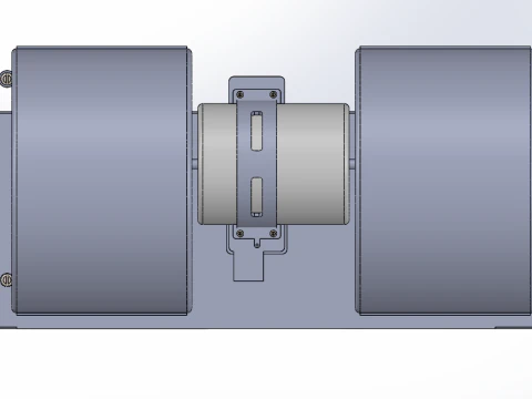 Exhaust fan motor 3D Model