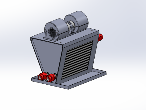 Air conditioning system Modelo 3D
