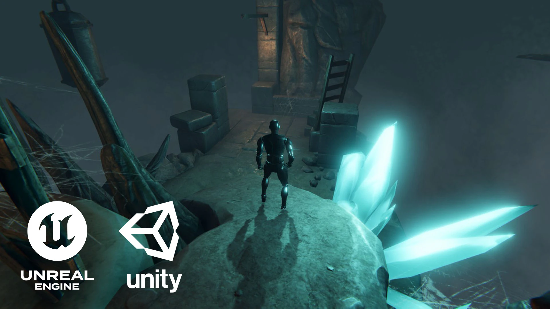 Caves Environment for Dungeon Top-Down Unity3D Unreal Engine 3D Model .c4d .max .obj .3ds .fbx .stl .blend 