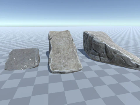 Caves Environment for Dungeon Top-Down Unity3D Unreal Engine 3D Model
