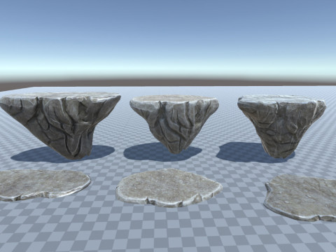 Caves Environment for Dungeon Top-Down Unity3D Unreal Engine Model 3D