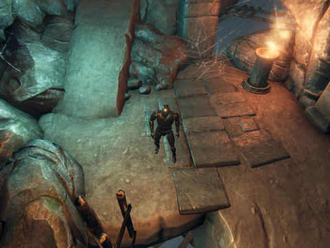 Caves Environment for Dungeon Top-Down Unity3D Unreal Engine 3D Model
