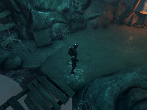 Caves Environment for Dungeon Top-Down Unity3D Unreal Engine 3D Model