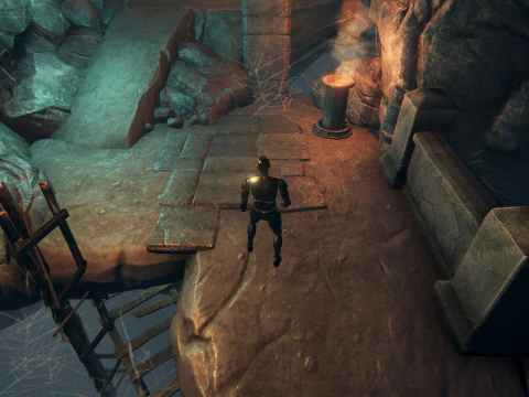 Caves Environment for Dungeon Top-Down Unity3D Unreal Engine 3D Model