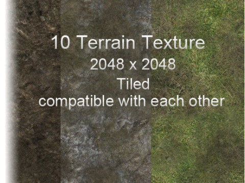 Terrain Texture Pack tiled Texture CG Textures