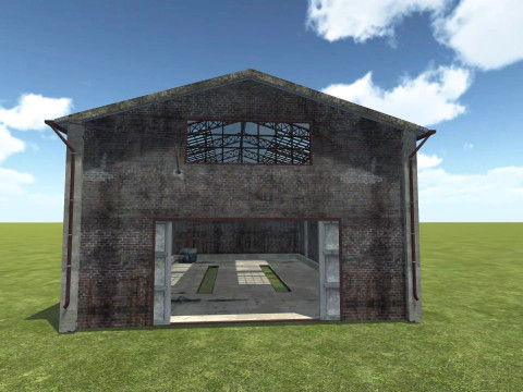 Warehouse Building Pack 7 Different Model Mobile Friendly unity3 3D-Modell