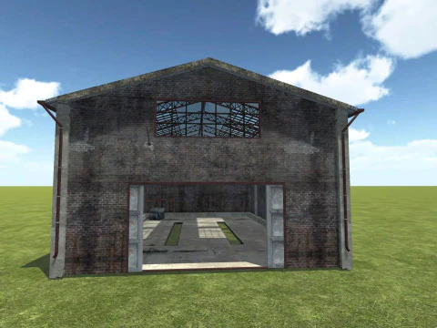 Warehouse Building Pack 7 Different Model Mobile Friendly unity3 3D Model