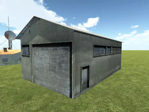 Warehouse Building Pack 7 Different Model Mobile Friendly unity3 3D Model