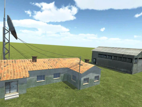 Warehouse Building Pack 7 Different Model Mobile Friendly unity3 3D Model