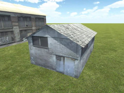 Warehouse Building Pack 7 Different Model Mobile Friendly unity3 3D Model