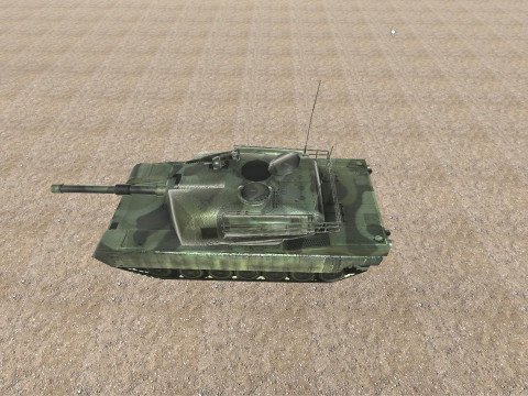 Tank Military Lowpoly army tank 3D Модель