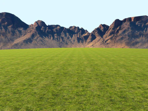 Mobile Mountain Background Pack Lowpoly Game-Ready Mobile 3D Model